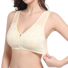 Load image into Gallery viewer, Plus Size Front Closure Wireless Bra Lace Women Underwear
