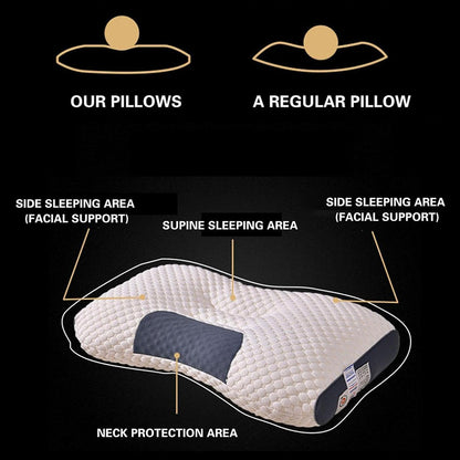 💥 Big Sale 50% OFF💥 Welnax™ Antibacterial Neck Support Sleep-Aid Massage Pillow