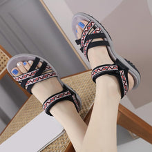 Load image into Gallery viewer, Womens Walking Athletic Sandals Open Toe Wide Comfy Water Sandal
