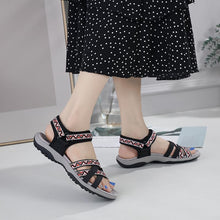 Load image into Gallery viewer, Womens Walking Athletic Sandals Open Toe Wide Comfy Water Sandal
