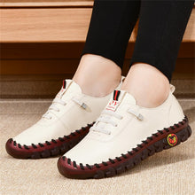 Load image into Gallery viewer, Hand-stitched fiber wear-resistant flat women&#39;s shoes
