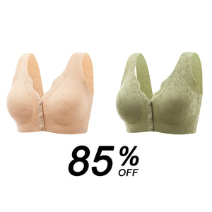 🌸HOT SALE 50% OFF🌸 - FRONT BUCKLE SLEEP BRA FOR WOMEN OF ALL AGES(M-3XL)