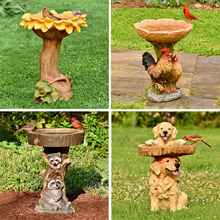 Load image into Gallery viewer, Last Sale 49% OFF🎄Resin Sculpture Bird Feeders
