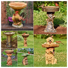 Load image into Gallery viewer, Last Sale 49% OFF🎄Resin Sculpture Bird Feeders
