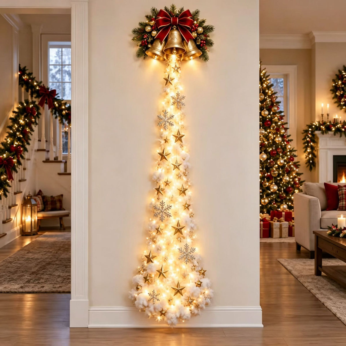 Christmas Cloud Tree Wall Decoration