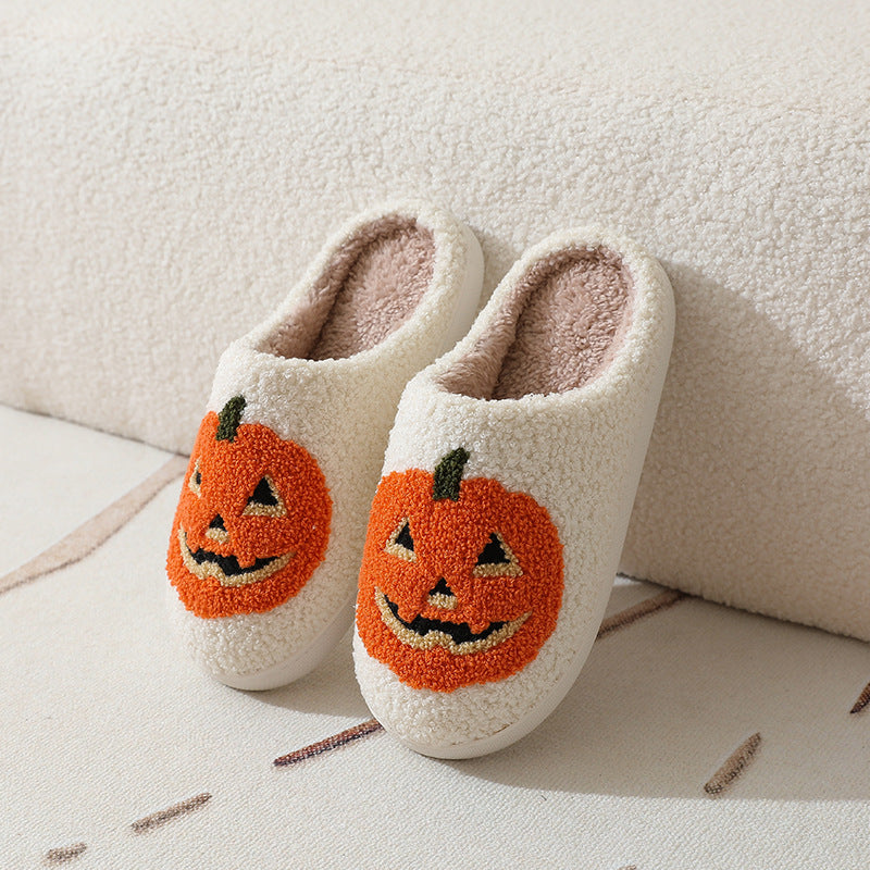 Women's Winter Warm Plush Cartoon  House Slippers