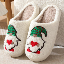 Load image into Gallery viewer, Women&#39;s Winter Warm Plush Cartoon  House Slippers
