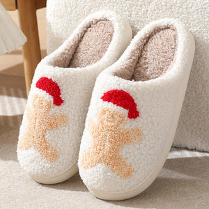 Women's Winter Warm Plush Cartoon  House Slippers