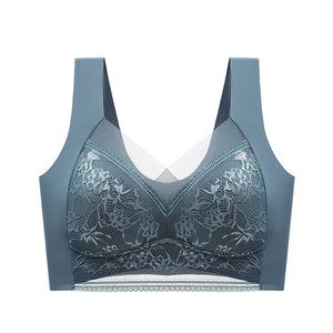 Women's push-up lace push-up bra for beautiful back