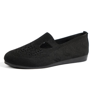 Women's Mesh Flat Comfort Fly Knit Shoes