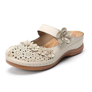 Ladies Flat Round Toe Casual Sandals