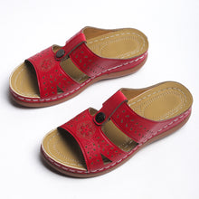 Load image into Gallery viewer, Women&#39;s Summer Comfort Wedge Slippers
