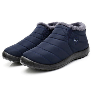 Winter warm and waterproof cotton boots unisex