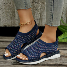 Load image into Gallery viewer, Ladies Fly Woven Thick Sole Casual Breathable Sandals
