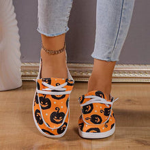 Load image into Gallery viewer, Halloween women&#39;s canvas casual shoes
