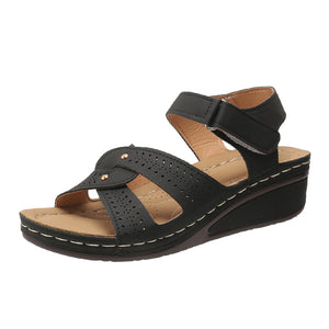 Women's Comfort Round Toe Wedge Sandals