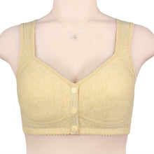 Load image into Gallery viewer, Ladies middle-aged and elderly shaped front button bra
