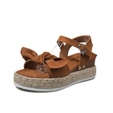 Load image into Gallery viewer, 2024 Summer Flat Hemp Rope Sandals for Ladies
