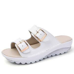 Women's summer new flat non-slip slippers