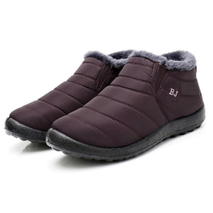 Winter warm and waterproof cotton boots unisex