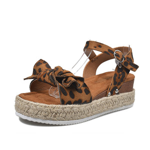 2024 Summer Flat Hemp Rope Sandals for Ladies