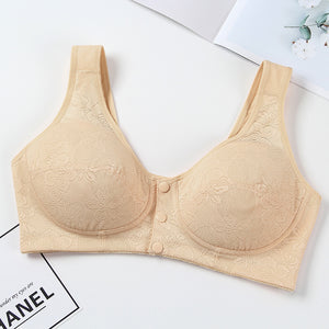 Women's Front Button Breathable Comfortable Underwear