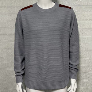 Men's Sweater Knitting Knitwear Sweatshirt Crew - Neck Easy Care