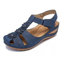 Load image into Gallery viewer, Summer women&#39;s soft sole round toe wedge sandals
