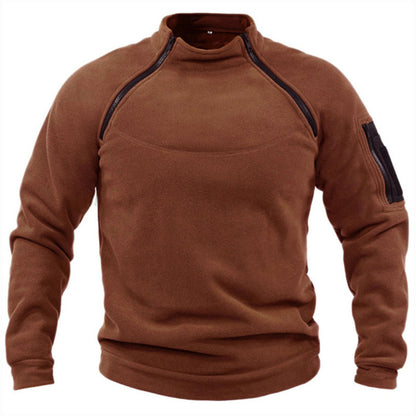 Men's Outdoor Jacket Clothes Zippers Man Winter Coat Thermal