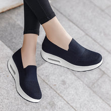 Load image into Gallery viewer, Women&#39;s Slip-On Thick-Soled Air-Cushion Sneakers
