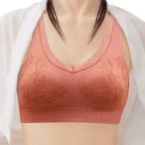 Soft Cup Seamless Push Up Lingerie Middle-Aged Women Underwear