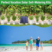 Load image into Gallery viewer, Solar Automatic Plant Self Watering Devices- Solar Drip Irrigation System
