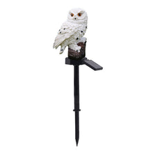 Load image into Gallery viewer, Solar Owl Garden Decorative Landscape Light
