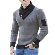 Load image into Gallery viewer, Men Turtleneck Winter Warm Cotton Pullovers Sweaters
