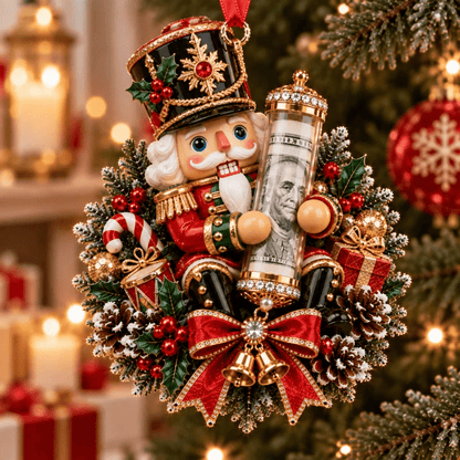 💵 Christmas Cash Gift Ornament - ✨A Fun Way to Give Money This Christmas