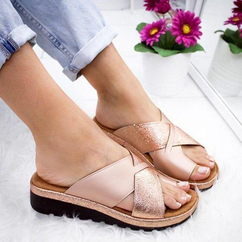 Women's Solid Color Slippers