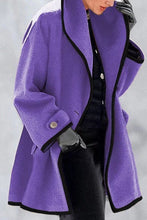 Load image into Gallery viewer, warm loose-fit tweed coat
