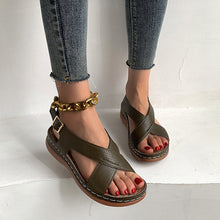 Load image into Gallery viewer, Solid Color Casual Women&#39;s Sandals
