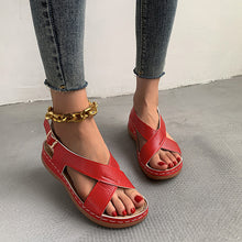 Load image into Gallery viewer, Solid Color Casual Women&#39;s Sandals
