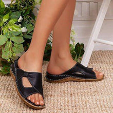 Load image into Gallery viewer, Ladies Thick Sole Comfortable Casual Slippers
