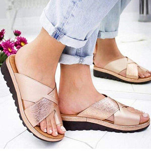 Women's Solid Color Slippers