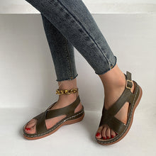 Load image into Gallery viewer, Solid Color Casual Women&#39;s Sandals
