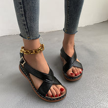 Load image into Gallery viewer, Solid Color Casual Women&#39;s Sandals
