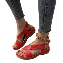 Load image into Gallery viewer, Solid Color Casual Women&#39;s Sandals
