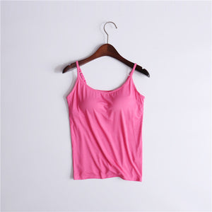 🔥HOT SALE - TANK WITH BUILT-IN BRA